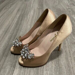 Yellow 4" High Heels Size 4